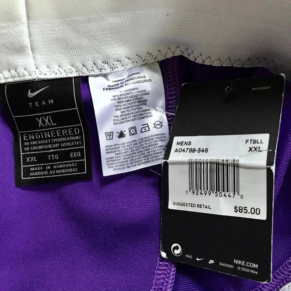 Nike Team NWT Football Performance Pants Men XXL - Picture 8 of 9